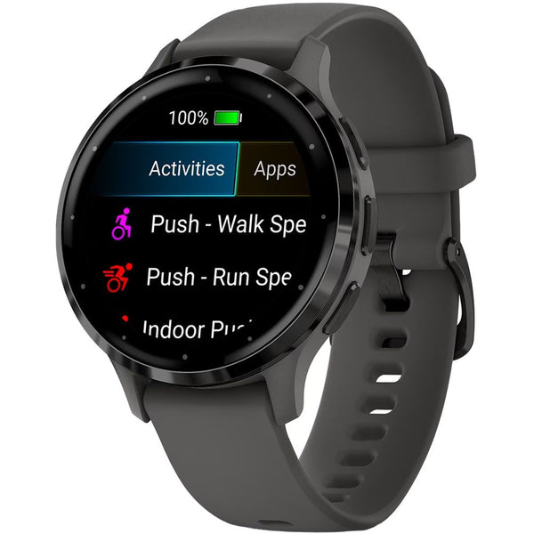 RELOJ GARMIN VENU 3S 41MM PEBBLE GRAY CASE / SLATE BEZEL 010-02785-00