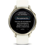 RELOJ GARMIN VENU 4 41MM LUNAR GOLD/BONE BAND 010-03013-00 146013