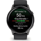 RELOJ GARMIN VENU 4 45MM SLATE/BLACK BAND 010-03014-00