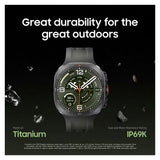 RELOJ SAMSUNG GALAXY WATCH ULTRA2 47MM LTE 64GB SM-L715FZS TITANIUM SILVER/OLIVE BAND