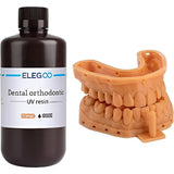 RESINA P/IMPRESORA 3D ELEGOO DENTAL ORTHODONTIC RESIN ORANGE 1KG 151924