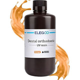 RESINA P/IMPRESORA 3D ELEGOO DENTAL ORTHODONTIC RESIN ORANGE 1KG 151924
