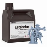 RESINA P/IMPRESORA 3D ELEGOO STANDARD TRANSLUCENT GREEN 1.0/1KG