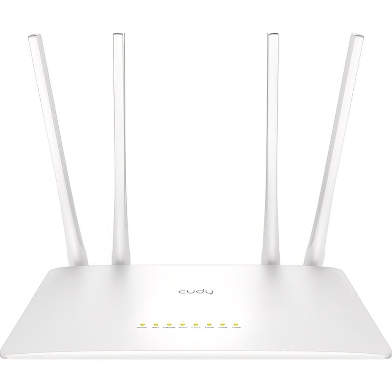 ROUTER CUDY WR1200 AC1200 WIFI DUAL BAND 867+300MBPS 5P 10/100 WPA3