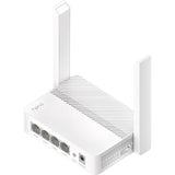 ROUTER CUDY WR300 N300 WIFI 300MBPS 2.4GHZ 4P 10/100 5DBI