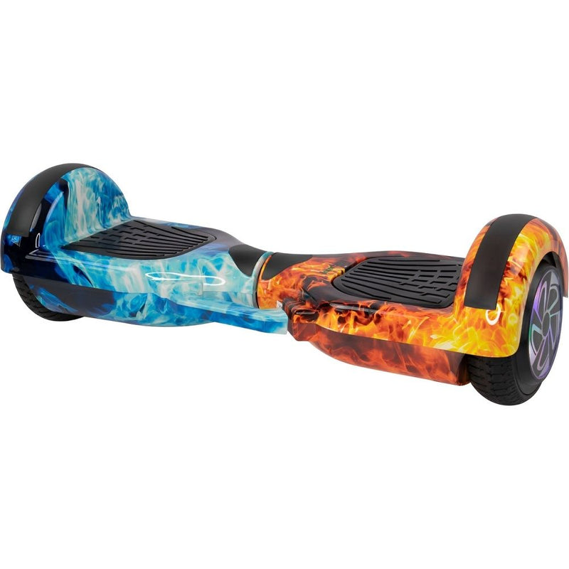 SCOOTER OVER BOARD INTERBRAS 6.5"/BT/LED/BOLSA/BLUE-ORANGE Nº14