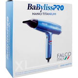 SECADOR BABYLISS PRO FALCO ITALY XL B8550 2000W/BLUE 74108503220