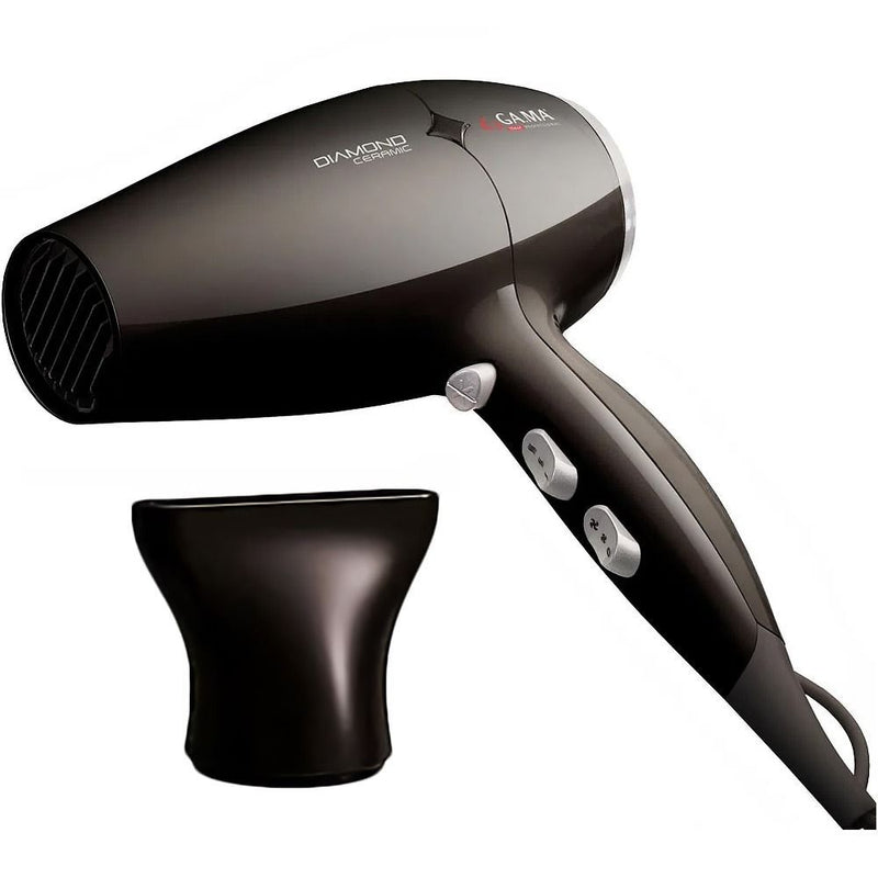 SECADOR GAMA DIAMOND CERAMIC 2300W BLACK 220V 914-3795 157975