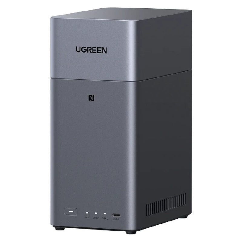 SERVIDOR NASYNC UGREEN DH2300 BUNDLE A72+A53/4GBLPDDR4X/32GBEMMC/2BAY-2HD/LAN/HDMI/USB-C/USB