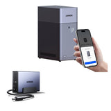 SERVIDOR NASYNC UGREEN DH2300 BUNDLE A72+A53/4GBLPDDR4X/32GBEMMC/2BAY-2HD/LAN/HDMI/USB-C/USB