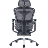 SILLA P/GAMER-OFICINA SIHOO C300-B101 PRO /SEAT-DEPTH/DYNAMIC-LUMBAR/6D-ARMREST/BLACK