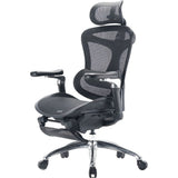 SILLA P/GAMER-OFICINA SIHOO C300-B101 PRO /SEAT-DEPTH/DYNAMIC-LUMBAR/6D-ARMREST/BLACK