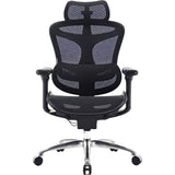 SILLA P/GAMER-OFICINA SIHOO C100-B201 APOYABRAZOS-3D/SOP-LUMBAR/CABEZAL-AJUSTABLE/BLACK