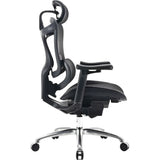SILLA P/GAMER-OFICINA SIHOO C100-B201 APOYABRAZOS-3D/SOP-LUMBAR/CABEZAL-AJUSTABLE/BLACK