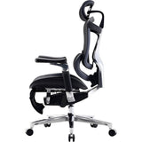 SILLA P/GAMER-OFICINA SIHOO C500-101-JT APOYABRAZOS-6D/SOP-LUMBAR/REPOSAPIES/BLACK
