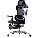 SILLA P/GAMER-OFICINA SIHOO C500-101-JT APOYABRAZOS-6D/SOP-LUMBAR/REPOSAPIES/BLACK