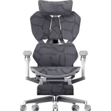 SILLA P/GAMER-OFICINA SIHOO X5PRO-N409 APOYABRAZOS-6D/SOP-LUMBAR/CABEZAL-AJUSTABLE/REPOSAPIE