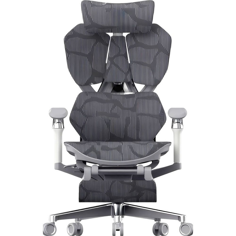 SILLA P/GAMER-OFICINA SIHOO X5PRO-N409 APOYABRAZOS-6D/SOP-LUMBAR/CABEZAL-AJUSTABLE/REPOSAPIE