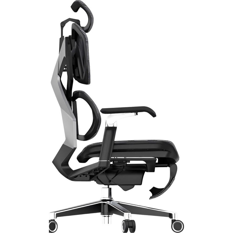 SILLA P/GAMER-OFICINA SIHOO X5PRO-N408-JT APOYABRAZOS-6D/SOP-LUMBAR/CABEZAL-AJUSTABLE/REPOSA