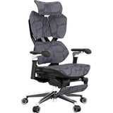 SILLA P/GAMER-OFICINA SIHOO X5PRO-N408-JT APOYABRAZOS-6D/SOP-LUMBAR/CABEZAL-AJUSTABLE/REPOSA