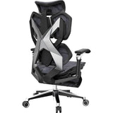 SILLA P/GAMER-OFICINA SIHOO X5PRO-N408-JT APOYABRAZOS-6D/SOP-LUMBAR/CABEZAL-AJUSTABLE/REPOSA