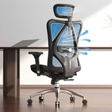 SILLA P/GAMER-OFICINA SIHOO M57-N110 APOYABRAZOS-SOP-LUMBAR/CABEZAL-AJUSTABLE/BLACK