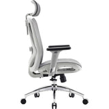 SILLA P/GAMER-OFICINA SIHOO M57-N111 APOYABRAZOS-3D/SOP-LUMBAR/CABEZAL-AJUSTABLE/GRAY