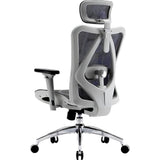 SILLA P/GAMER-OFICINA SIHOO M57-N111 APOYABRAZOS-3D/SOP-LUMBAR/CABEZAL-AJUSTABLE/GRAY