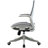 SILLA P/GAMER-OFICINA SIHOO M59AS-201 APOYABRAZOS-FLIP/SOP-LUMBAR/CABEZAL-DOBLE/GREY
