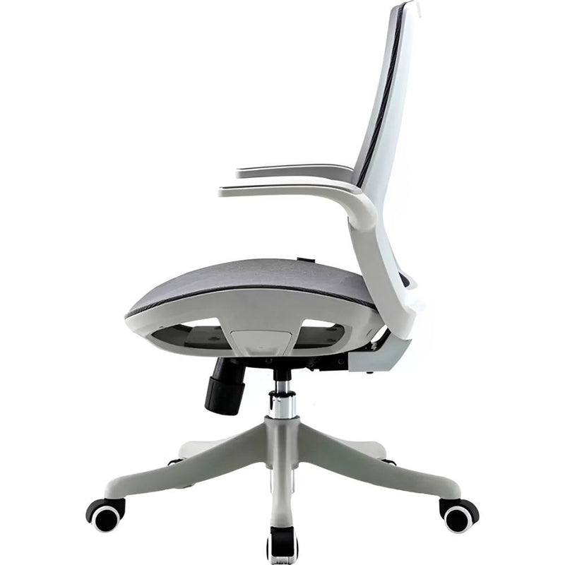 SILLA P/GAMER-OFICINA SIHOO M59AS-201 APOYABRAZOS-FLIP/SOP-LUMBAR/CABEZAL-DOBLE/GREY