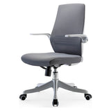 SILLA P/GAMER-OFICINA SIHOO M76-N102 APOYABRAZOS-UP-DOWN/SOP-LUMBAR/GREY/WHITE