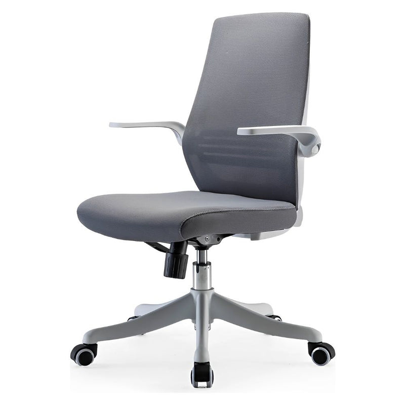 SILLA P/GAMER-OFICINA SIHOO M76-N102 APOYABRAZOS-UP-DOWN/SOP-LUMBAR/GREY/WHITE