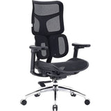 SILLA P/GAMER-OFICINA SIHOO DORO S100-B302 3D /DUAL-DYNAMIC-LUMBAR/5-LEVEL-ADJUSTABLE/BLACK