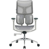 SILLA P/GAMER-OFICINA SIHOO DORO S100-B303 3D /DUAL-DYNAMIC-LUMBAR/5-LEVEL-ADJUSTABLE/WHITE