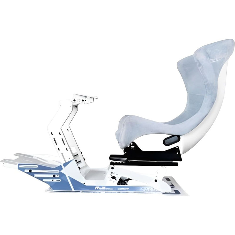 SILLA DE CARRERA CONSPIT R&B RACING GT-LITE WHITE RIG/SEAT/CARPET