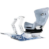 SILLA DE CARRERA CONSPIT R&B RACING GT-LITE WHITE RIG/SEAT/CARPET