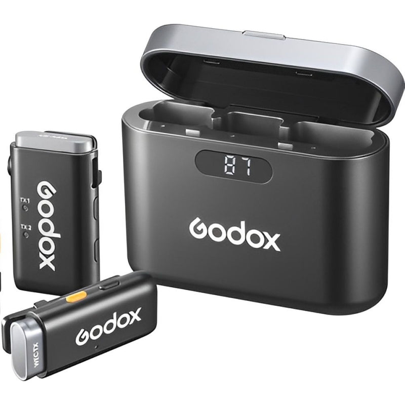 MICROFONO GODOX WIRELESS WEC - 2 PERSON (2TX+1RX)