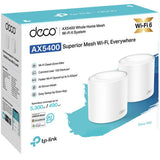 Enrutador inalámbrico TP-Link Deco X60 AX5400 (paquete de 2) 4804 MBPS 112082