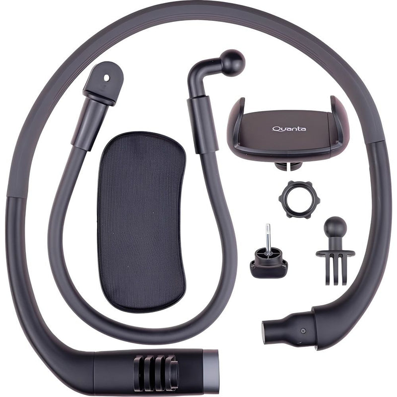 SOPORTE CELULAR P/CUELLO QUANTA QTSCM360 MANOSFREE BLACK 147411