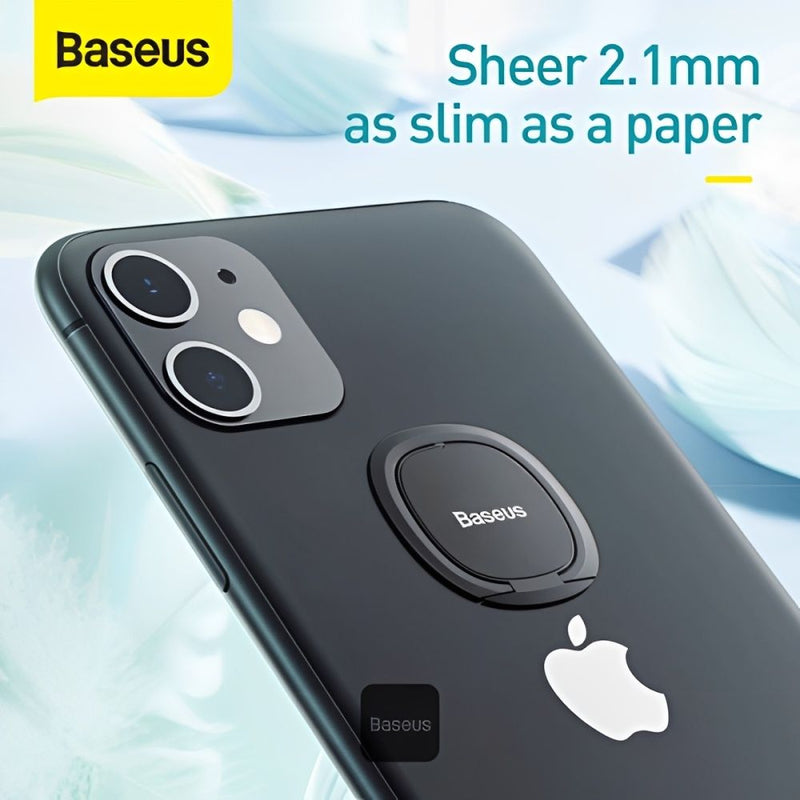 SOPORTE CELULAR BASEUS INVISIBLE PHONE RING HOLDER SILVER SUYB-0S