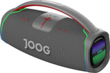 SPEAKER JOOG PAIR X 200W/1MIC WIRELESS/BT/IPX6 BLACK 151096