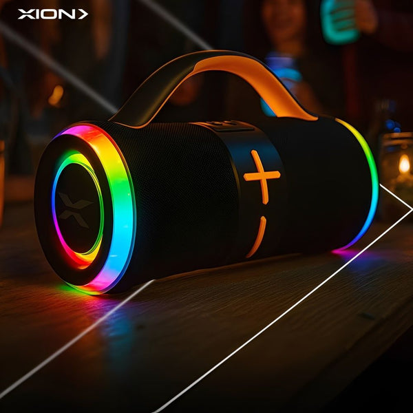 SPEAKER XION XI-XT35 BT/USB-C/RADIO/LED/TWS/BLACK