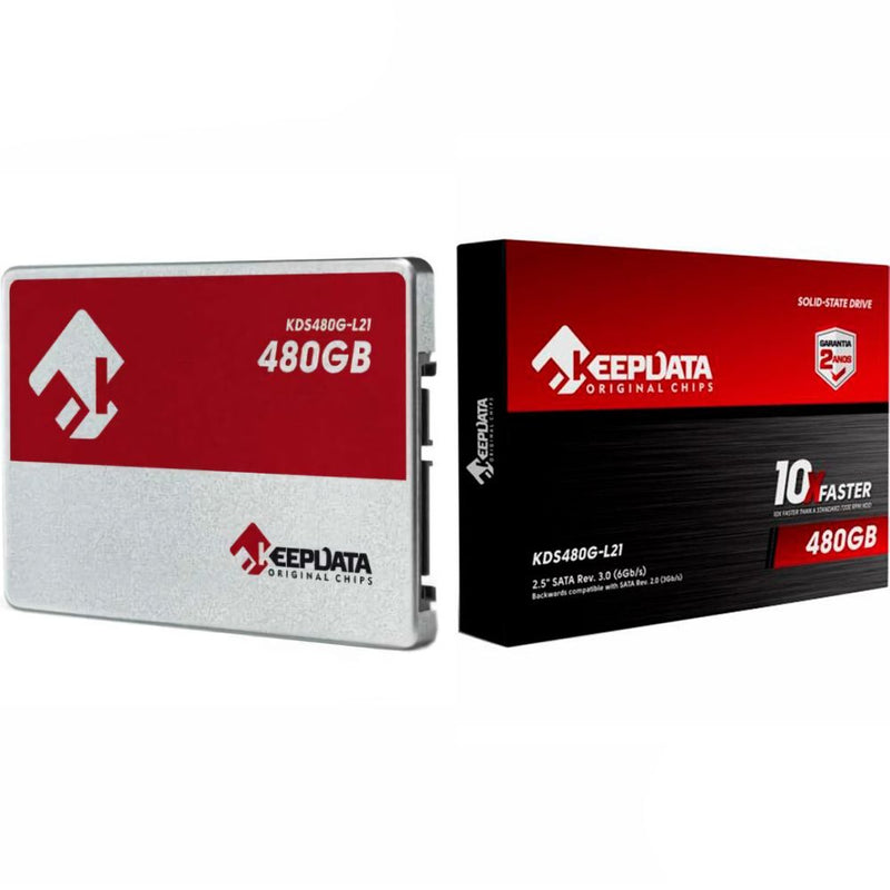 SSD 480GB 2.5" KEEPDATA SATA 500-320MB/S KDS480G-L21