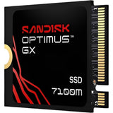 SSD 2TB M.2 NVME SANDISK OPTIMUS GX 7100M PCIE GEN4X4 7250-6900MB/S SDSP71200TAT-000E0