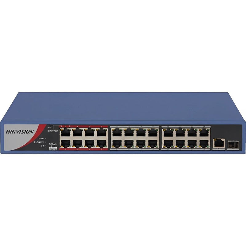 HIKVISION HUB SWITCH DS-3E0326P-E/M 24P POE 10/100MBPS 300M