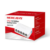 MERCUSYS HUB SWITCH 05P MS105 10/100MBPS 61643