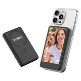 SELFIE DISPLAY PARA CELULAR SYNCO XVIEW M4 TOUCH - MAGSAFE - 1300 MAH - BLACK