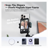 SELFIE DISPLAY PARA CELULAR SYNCO XVIEW M4 TOUCH - MAGSAFE - 1300 MAH - BLACK