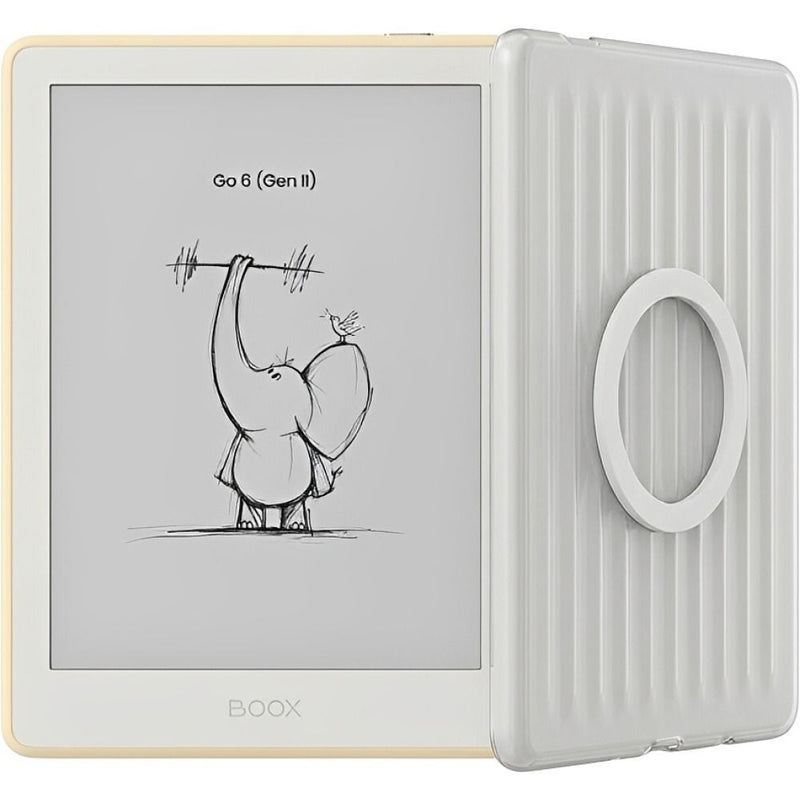 TABLET E-READER BOOX GO 6" GEN2 BW 32GB/ANDROID/CUSTARD +CASE MAGSAFE
