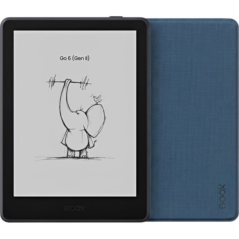 TABLET E-READER BOOX GO 6" GEN2 BW 32GB/ANDROID/PLUM +ESTU BLUE